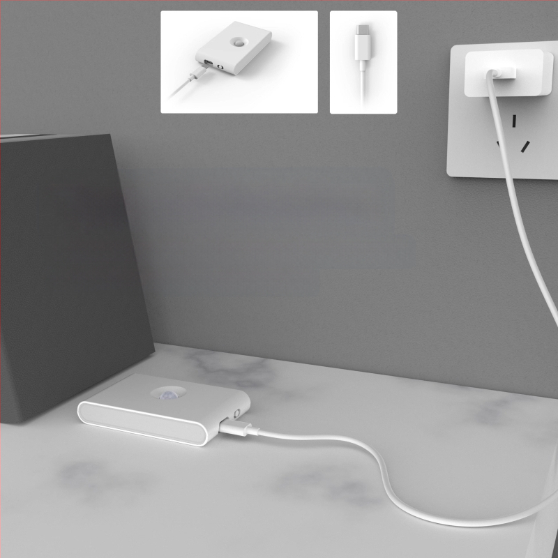 Piiriülene ühendus intelligentne öövalgusti inimkeha induktsioonlamp magamistoa koridori trepp automaatne valgusjuhtimine magnetlamp öölamp