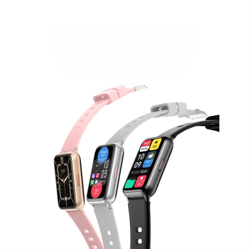 Nutikell Hk72 AMOLED-ekraaniga pulsisageduse, vere hapniku ja une jälgimine NFC Bluetooth-kõne 2025 spordikäevõruga