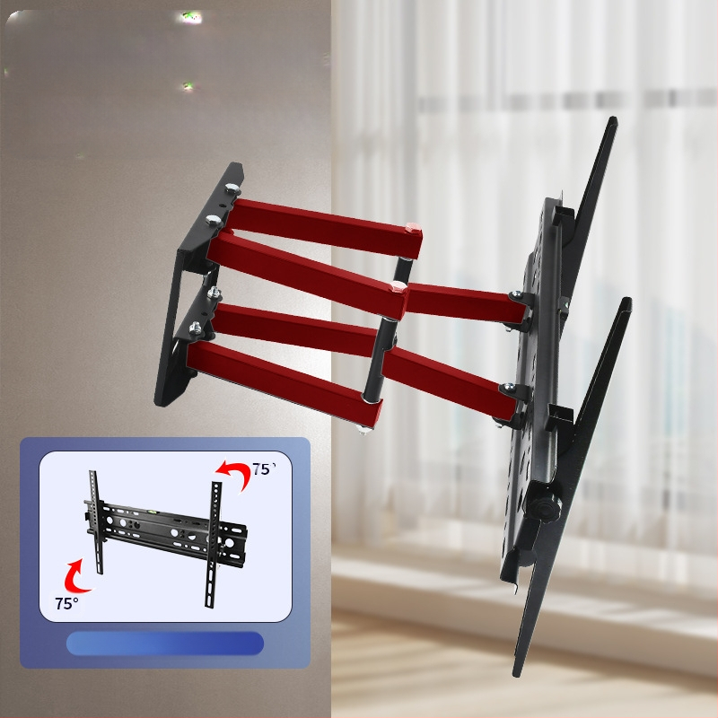 Suport de afișare LCD TV telescopic cuier de perete de uz casnic 32-80 inch ecran rotativ balansoar cuier