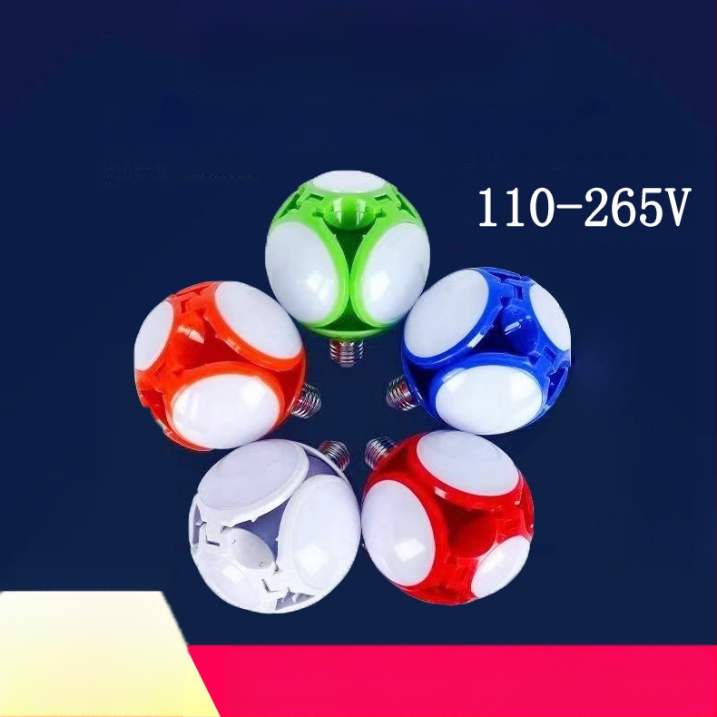 Kokkupandav LED-jalgpallivalgusti garaaživalgusti 40 W suure heledusega sissetõmmatav pirn, konstantse vooluga pirn