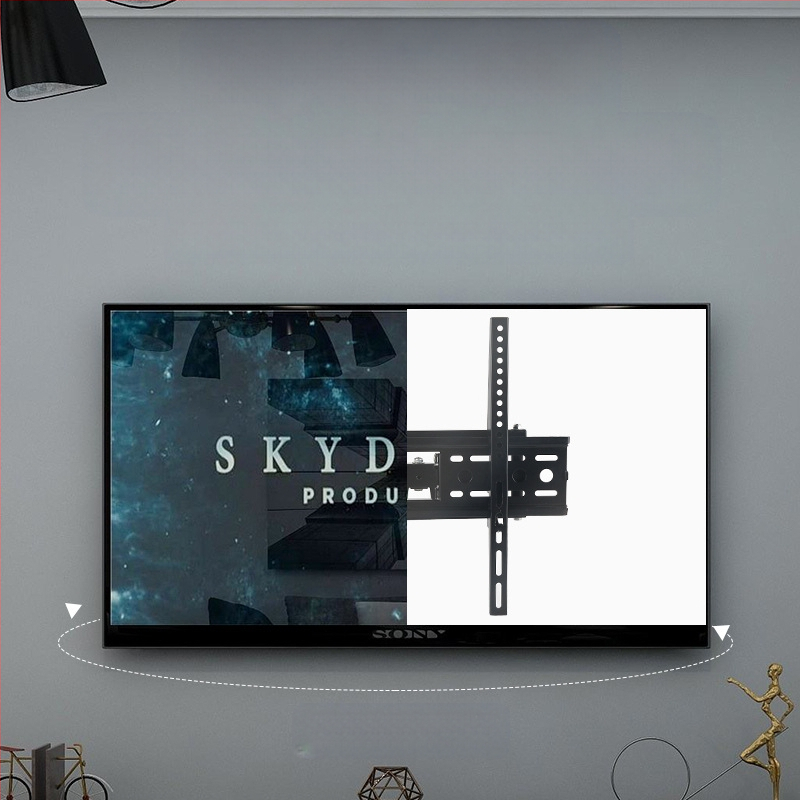 Suport rotativ telescopic pentru TV de 26-55 inch, suport TV pentru monitor LCD, marcă universală, telescopic rotativ