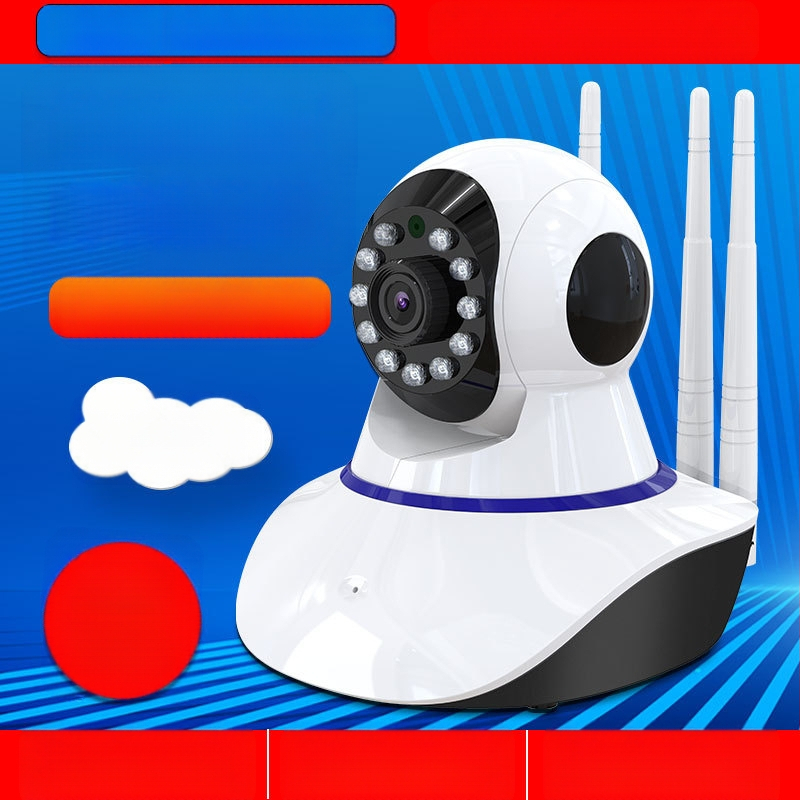 V380Pro kaamera kolme antenniga optilise peaga võimas kaamera koduseks kaugjuhtimiseks traadita HD mobiiltelefoni jälgimiseks