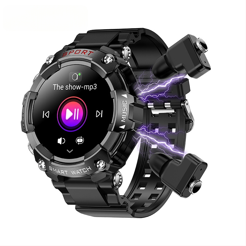 T96 nutikell TWS binaural kaks-ühes kõne kuulamine laulu mäluga spordikell Beit Jia kaubamärgi tehas