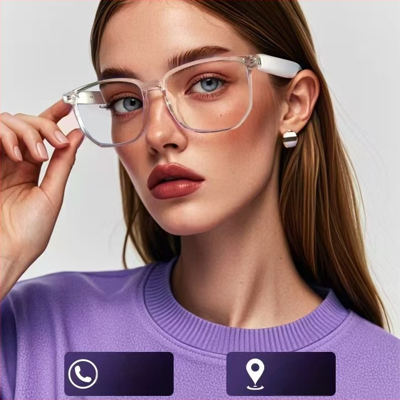 Piiriülesed nutikad prillid Bluetooth-prillid päikeseprillid polariseeritud ultraviolettkiirguse vastased sinise valguse vastased laulukõne vahetatavad läätsed