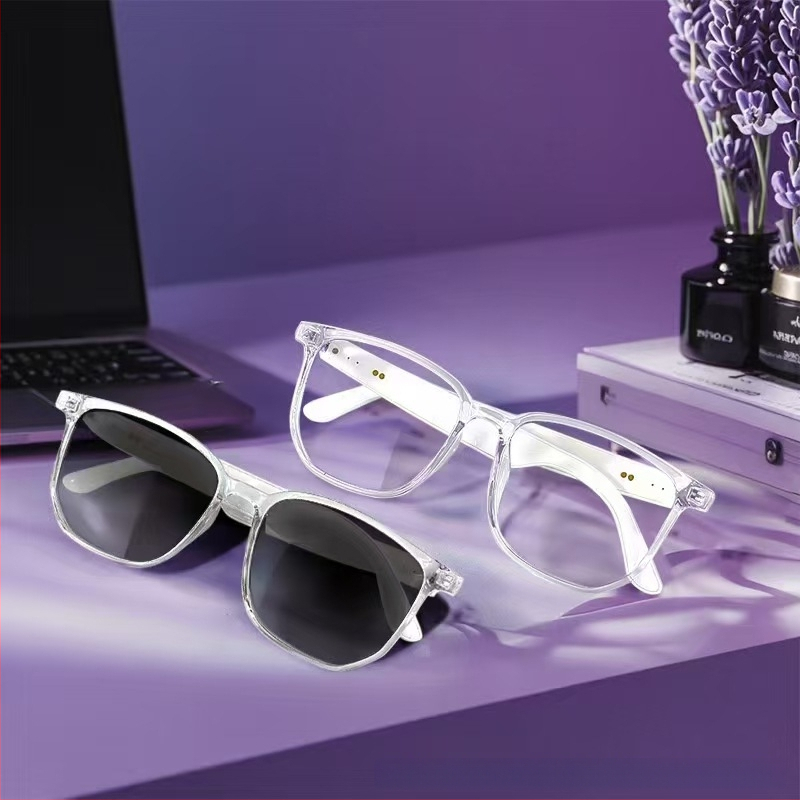 Piiriülesed nutikad prillid Bluetooth-prillid päikeseprillid polariseeritud ultraviolettkiirguse vastased sinise valguse vastased laulukõne vahetatavad läätsed