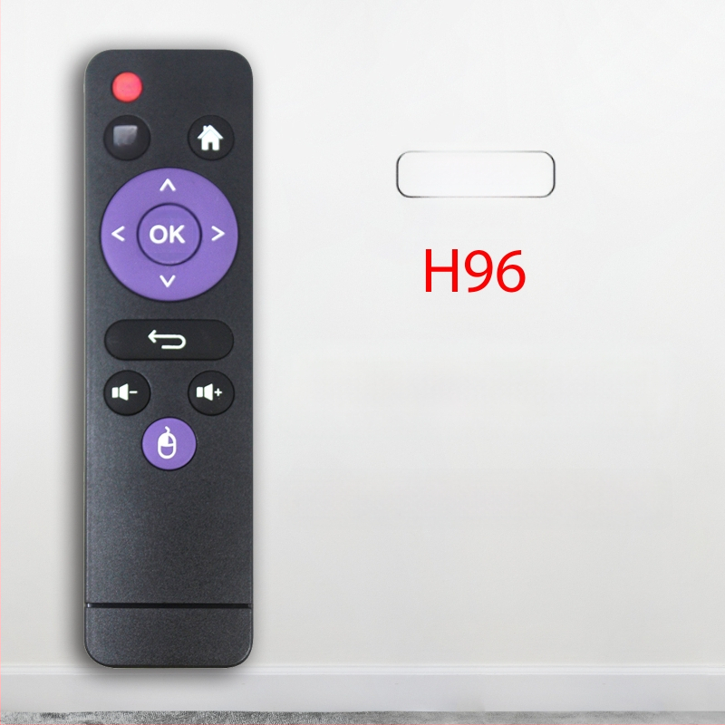 H96 digiboksi kaugjuhtimispult sobib X3, H96Mini, Mx10Pro, Mx1, H96Max ja H96 Max seadmetele.
