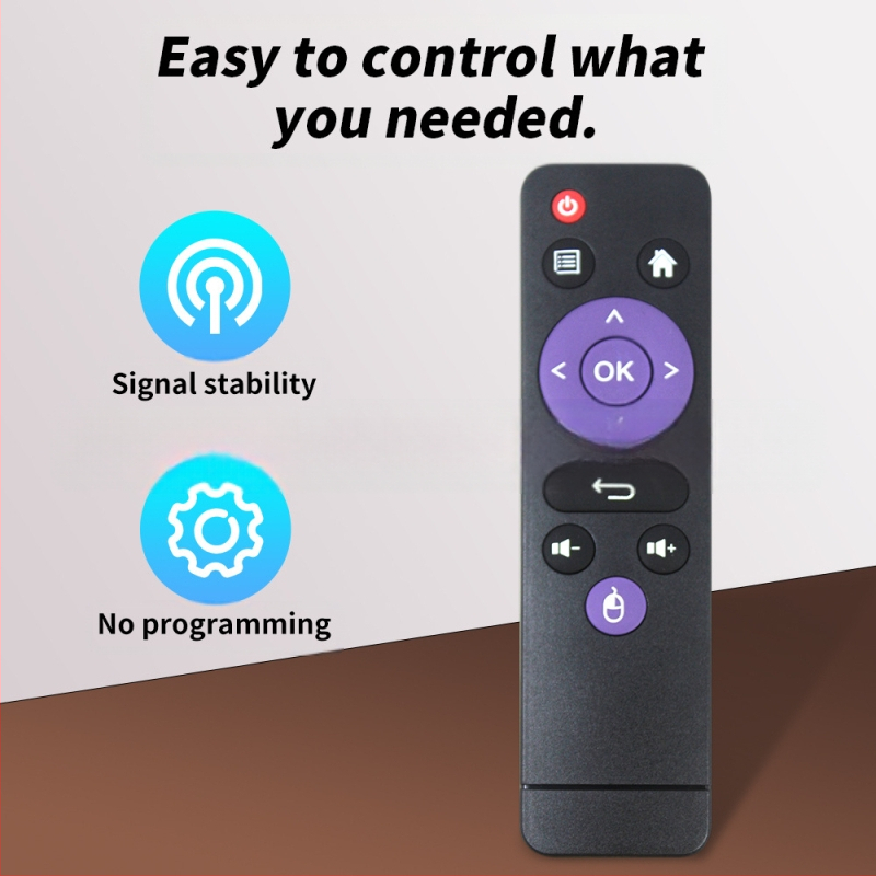 H96 digiboksi kaugjuhtimispult sobib X3, H96Mini, Mx10Pro, Mx1, H96Max ja H96 Max seadmetele.