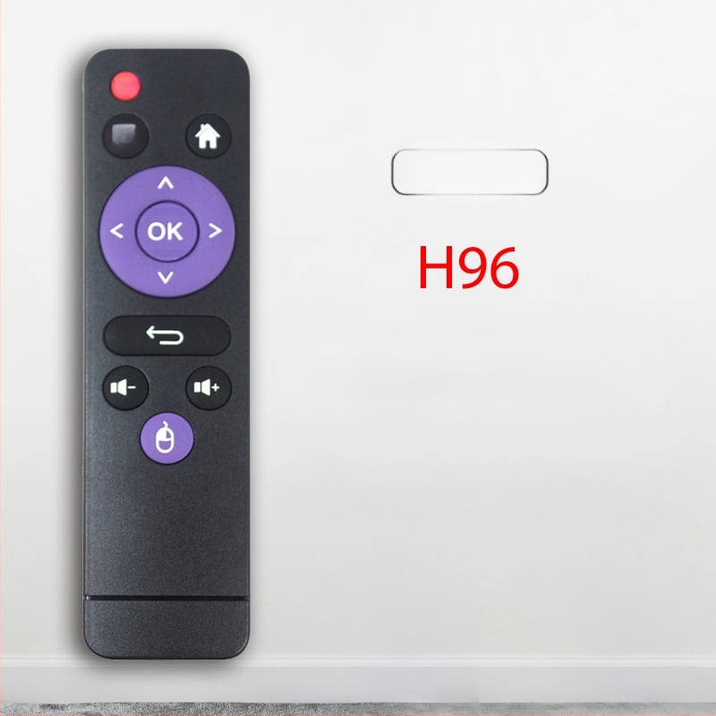 H96 digiboksi kaugjuhtimispult sobib X3, H96Mini, Mx10Pro, Mx1, H96Max ja H96 Max seadmetele.