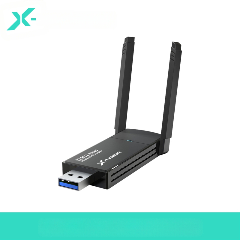 Κάρτα ασύρματου δικτύου Xinbao 1300Mbps Κάρτα ασύρματου δικτύου 5g Gigabit διπλής ζώνης χωρίς πρόγραμμα οδήγησης Δέκτης Wifi υπολογιστή