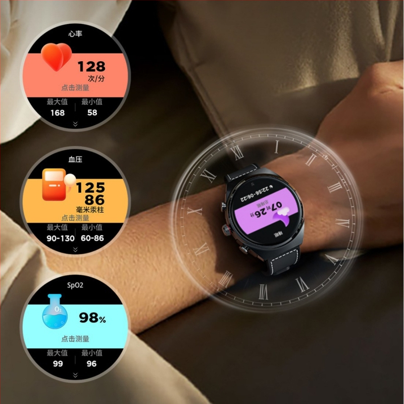 Külkereskedelem TWS Bluetooth headset 2 az 1-ben 1,53 hüvelykes képernyő pulzusmérő vér oxigénérzékelő kettős hívás okosóra