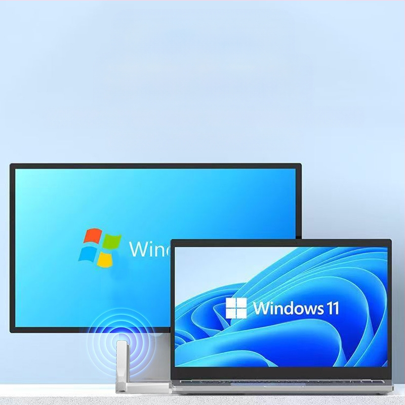 Placă de rețea wireless Bluetooth BT5.4 WiFi6 fără driver, receptor WiFi USB AX600 Bluetooth WiFi 2 în 1