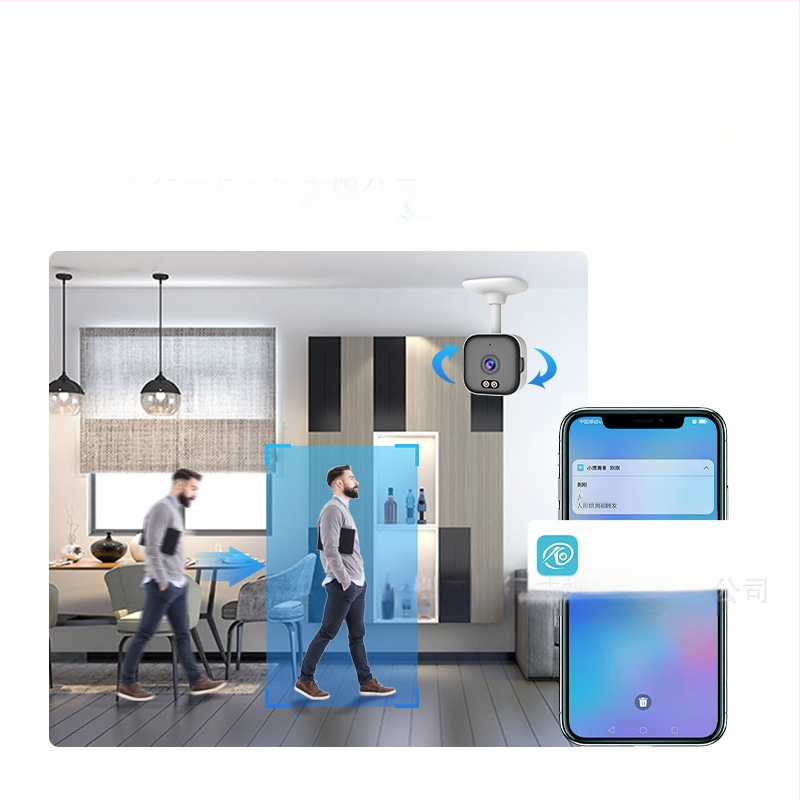 Okam Home Smart Wifi távoli nagyfelbontású megfigyelő szonda 1080 kamera macskaszem határokon átnyúló kis videó