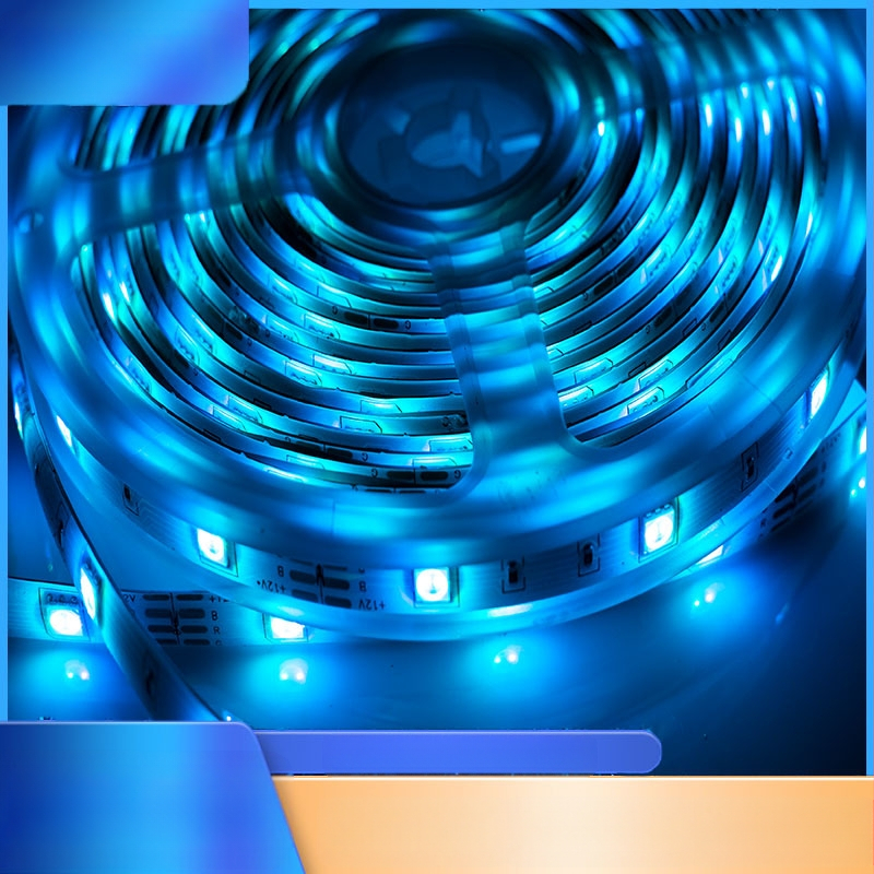 Tarpvalstybinė LED juostelė 5050RGB magiškų spalvų išmaniųjų namų lubų vidaus atmosferos LED juostelė linijinis spintelės apšvietimas