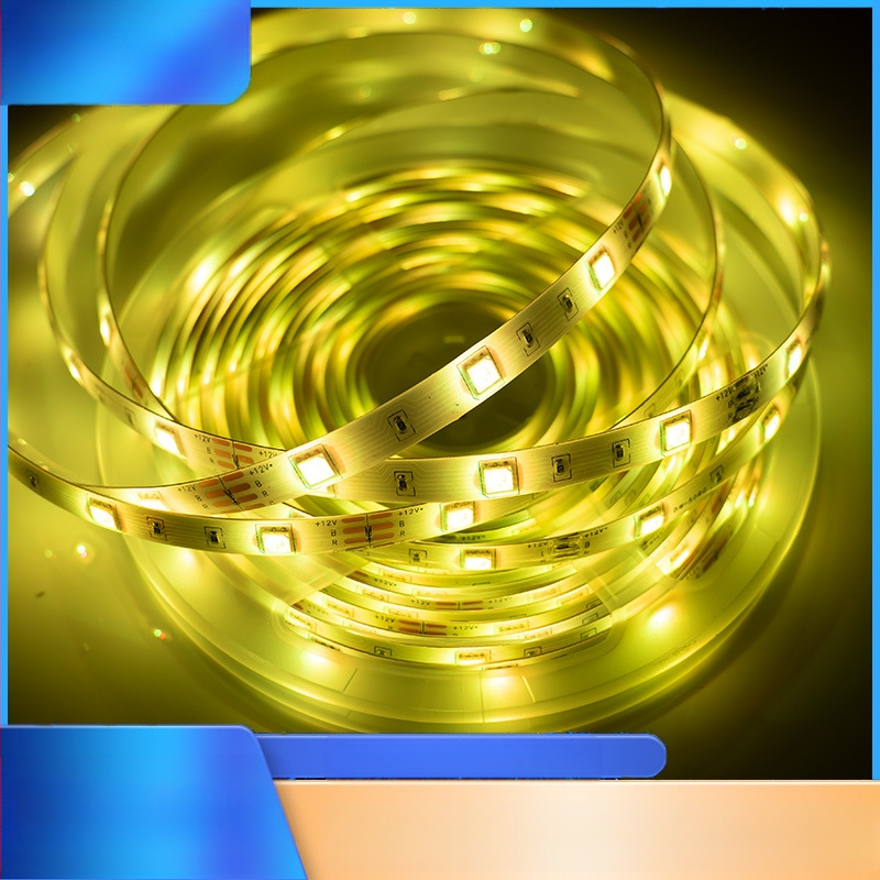 Tarpvalstybinė LED juostelė 5050RGB magiškų spalvų išmaniųjų namų lubų vidaus atmosferos LED juostelė linijinis spintelės apšvietimas