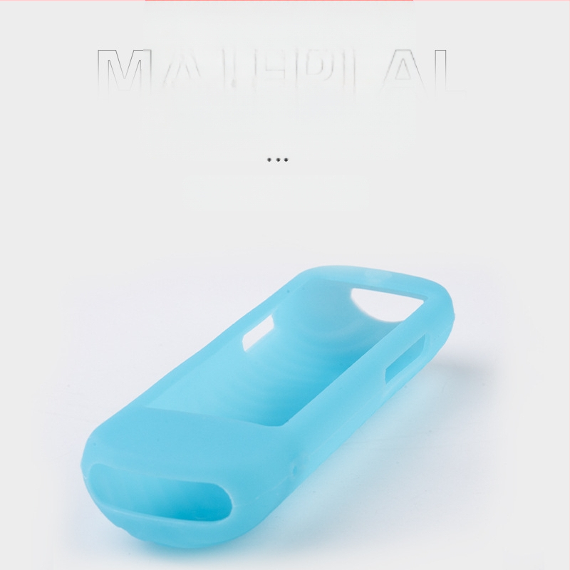 Piemērots TCL New Roku Express 4K UltraTV tālvadības pults silikona aizsargapvalkam ar austiņu caurumu