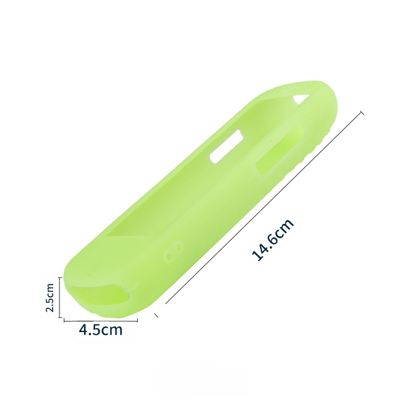 Piemērots TCL New Roku Express 4K UltraTV tālvadības pults silikona aizsargapvalkam ar austiņu caurumu