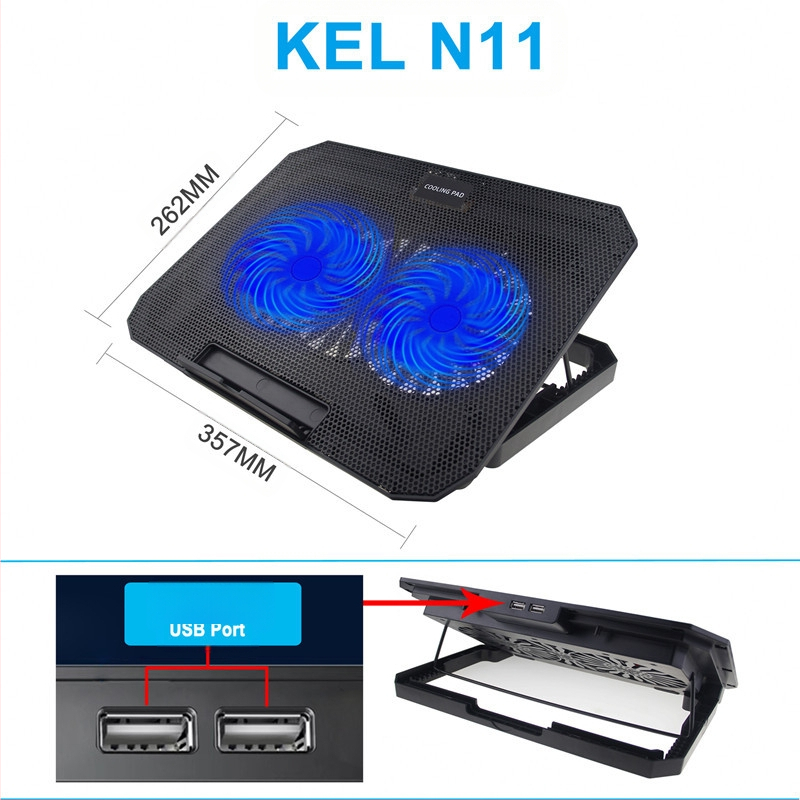 Tarpvalstybinis specialus nešiojamojo kompiuterio radiatorius 14 colių nešiojamojo kompiuterio aušinimo pagrindas dvigubas ventiliatoriaus laikiklis pakėlimui ir aukščio reguliavimui