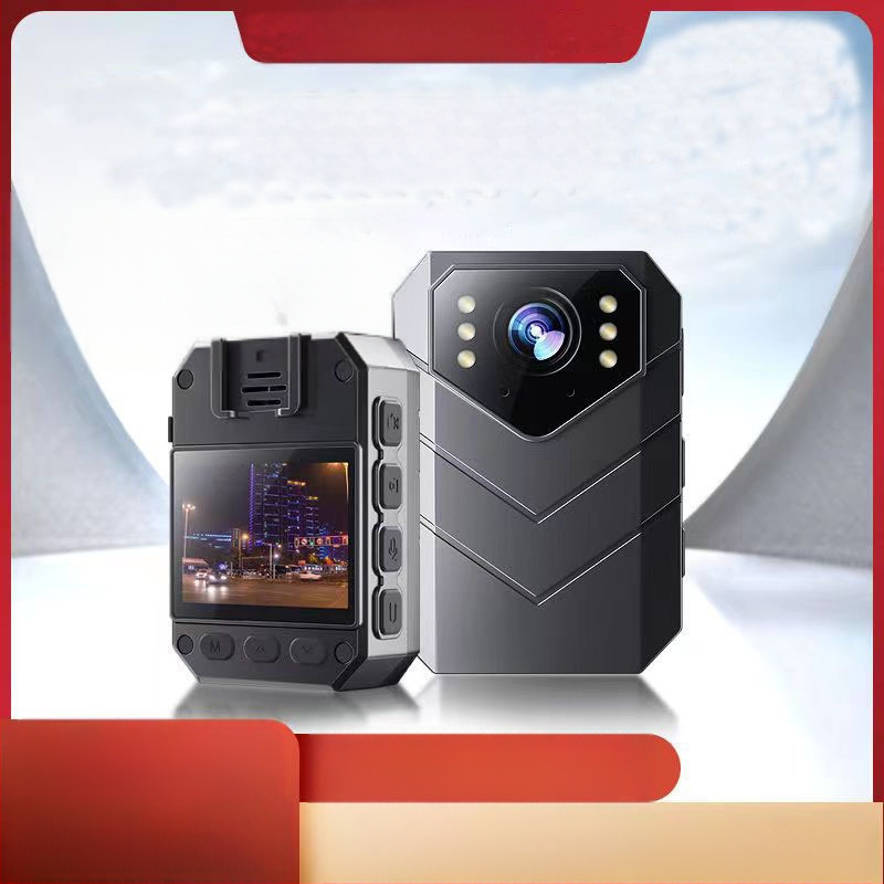 Tiesībaizsardzības iestāžu ierakstītājs uz vietas 4K HD krūšu valkāšanai, daudzfunkcionāls izturības bezvadu ūdensizturīgs muguras klipša kameras patruļai