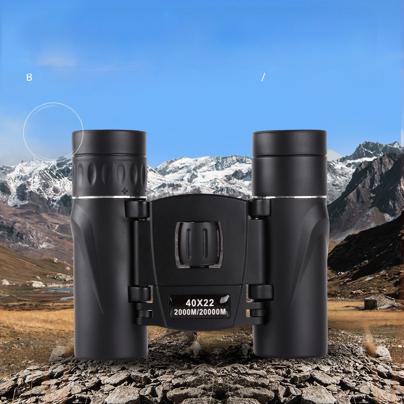 Tehase hulgimüügi piiriülesed plahvatused HD välistingimustes kasutatavad binoklid, kaasaskantavad 40X22 väliskaubandusprillid mobiiltelefoniga