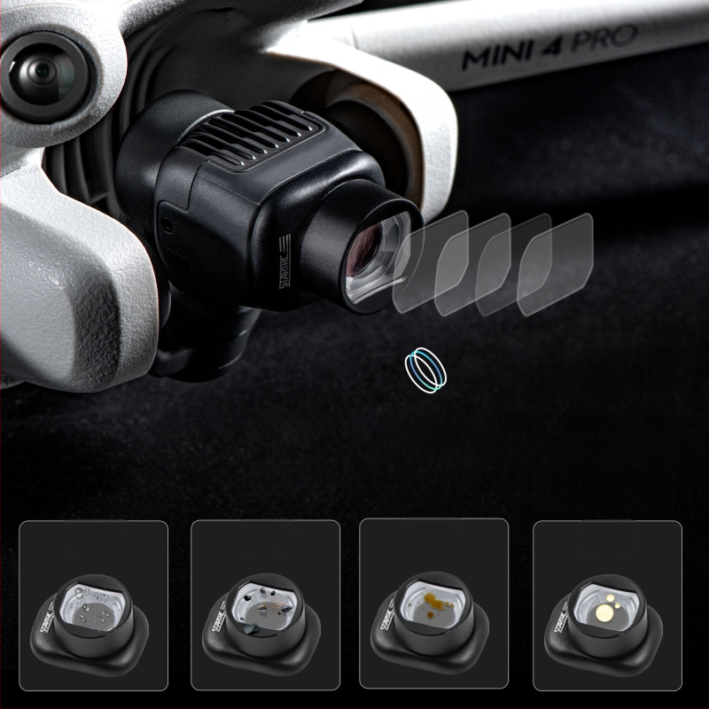 Startrc Dji Mini 4Pro drona platleņķa filtrs Dji drona stabilizatora filtra piederumi