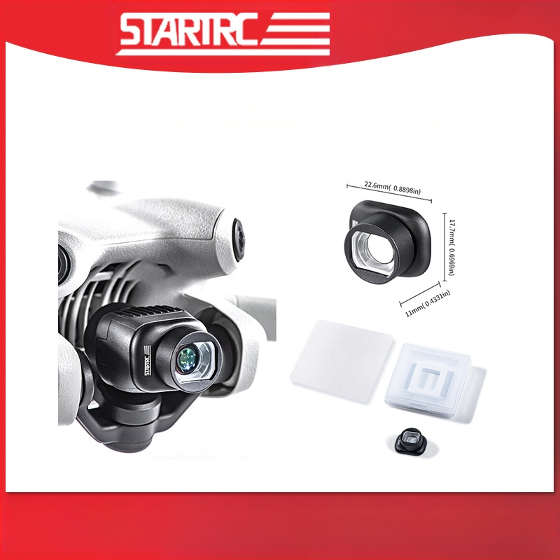 Startrc Dji Mini 4Pro drona platleņķa filtrs Dji drona stabilizatora filtra piederumi