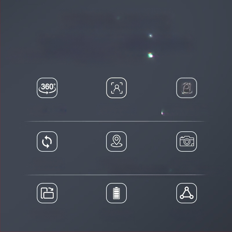 Zhifeng YT2000 elektriline pan-tilt 360-kraadine panoraamvõte näotuvastusega, mida saab kaugjuhtimisega juhtida mobiiltelefoni otsevideo abil