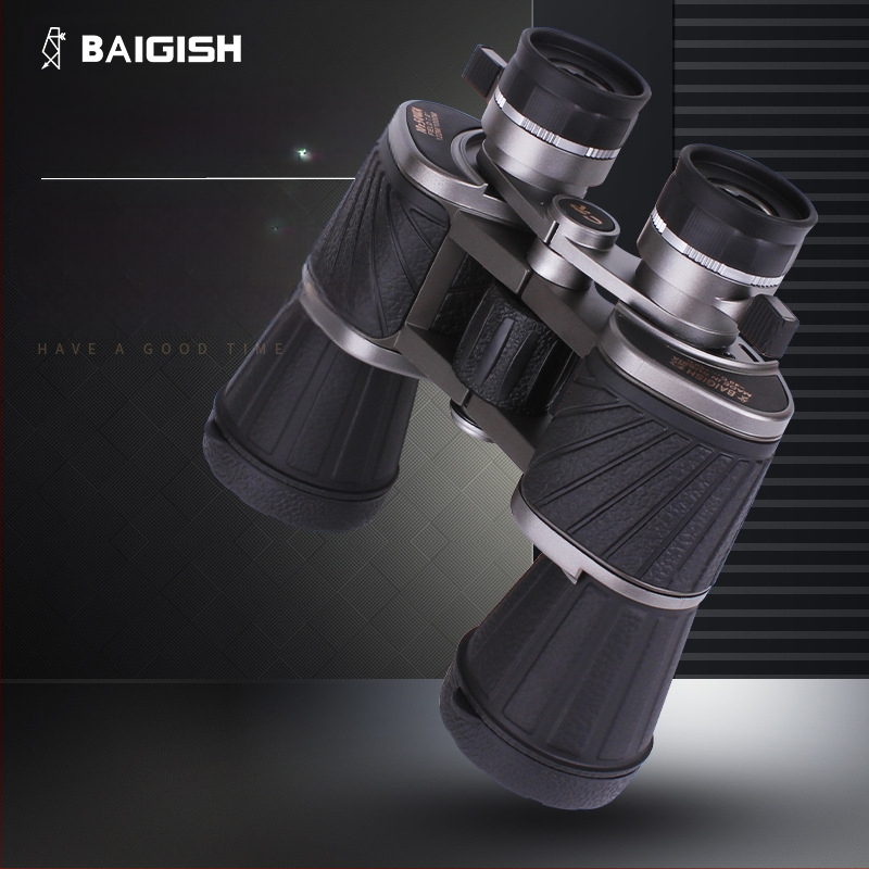 Beigoss teleskoop kahetooniline 10X50CR topelttoruga suure võimsusega HD kontsertreisidele, õues kasutamiseks hämaras öiseks nägemiseks