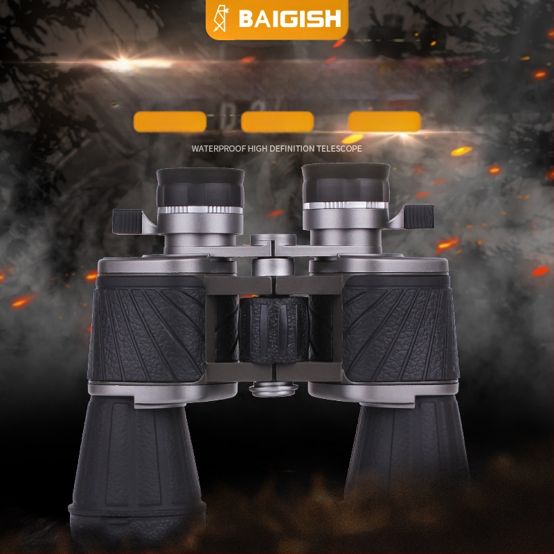Beigoss teleskoop kahetooniline 10X50CR topelttoruga suure võimsusega HD kontsertreisidele, õues kasutamiseks hämaras öiseks nägemiseks
