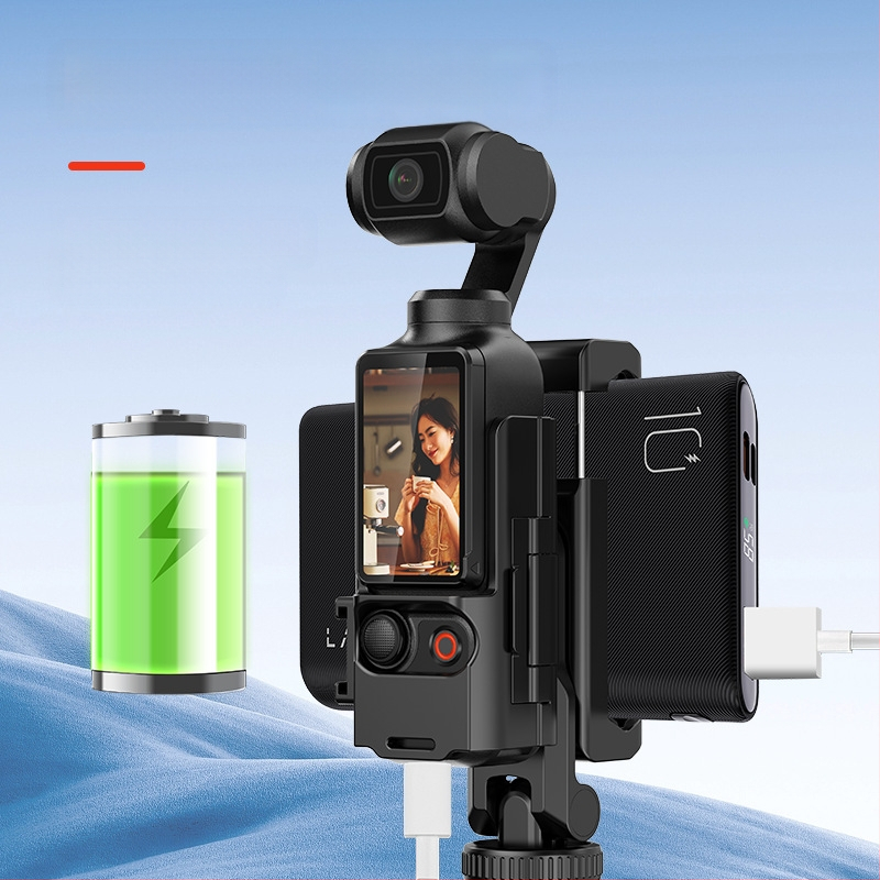 Tinka DJI Dajiang osmo pocket3 mobiliojo telefono laikikliui, suderinamam su trikojo prailginimo koto teleprompterio laikikliu