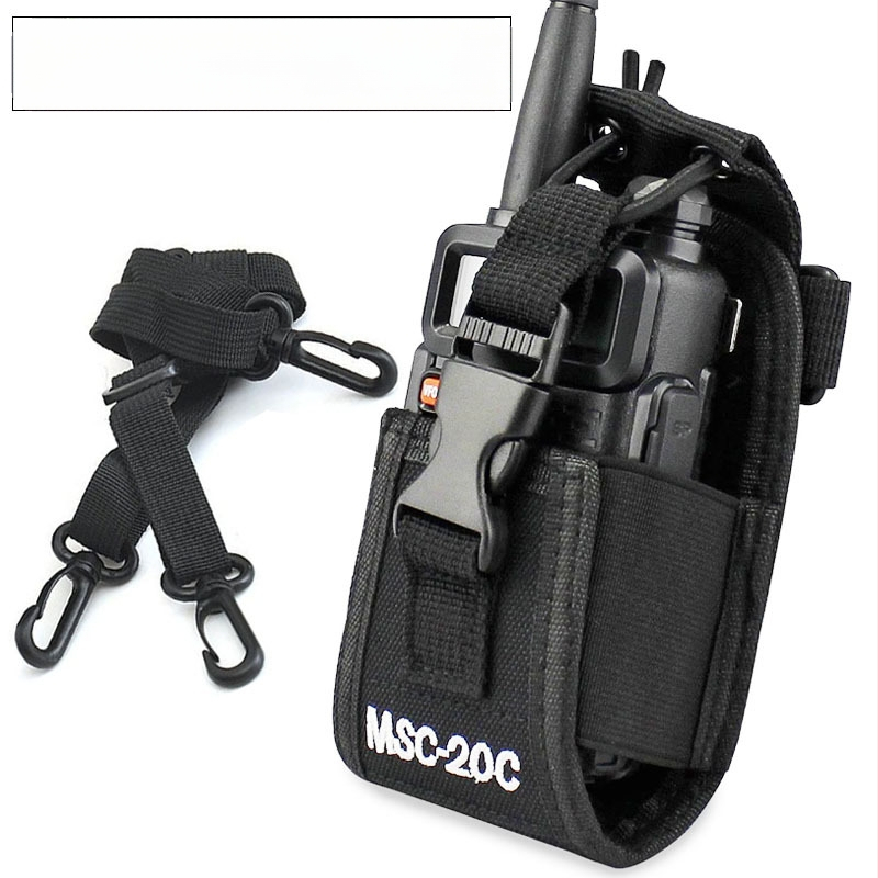 MSC-20C nailonist multifunktsionaalne universaalne kott nahkkott, mis sobib Quanshengi TYT UV-5R-le