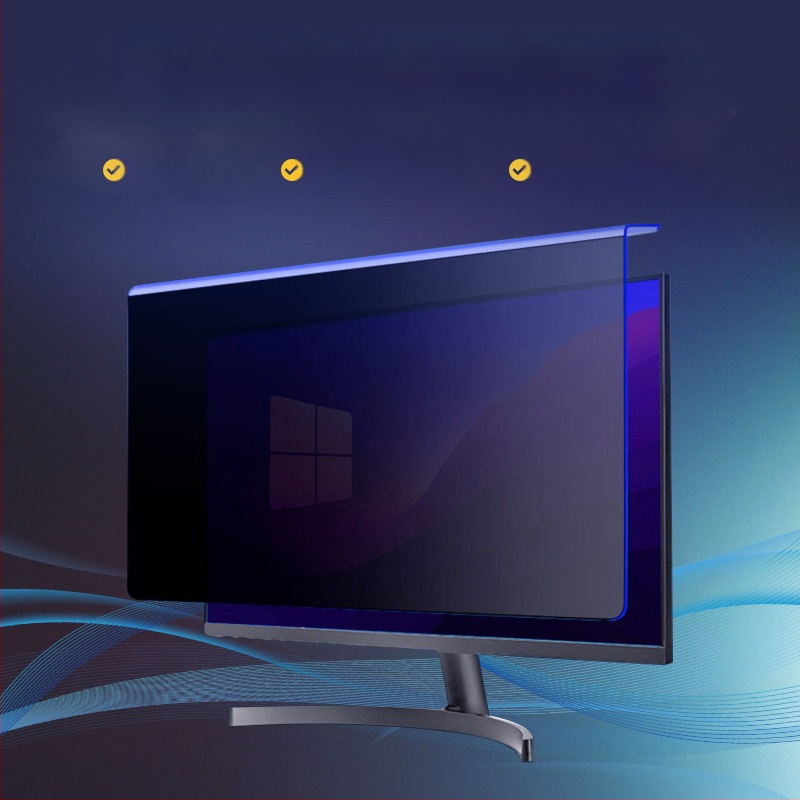 Lauaarvuti kile sinise valguse vastane piilumisvastane rippuv silmade kaitsekile eksamiruumi kooli spetsiaalne piilumisvastane kile