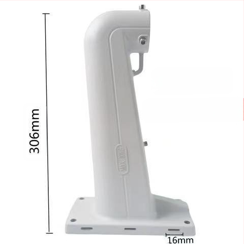 Alumiiniumisulamist jälgimiskuuliga tõstekolonni seinakinnitusklamber universaalne 1605 seinakinnituskolonni kaheotstarbeline riiul