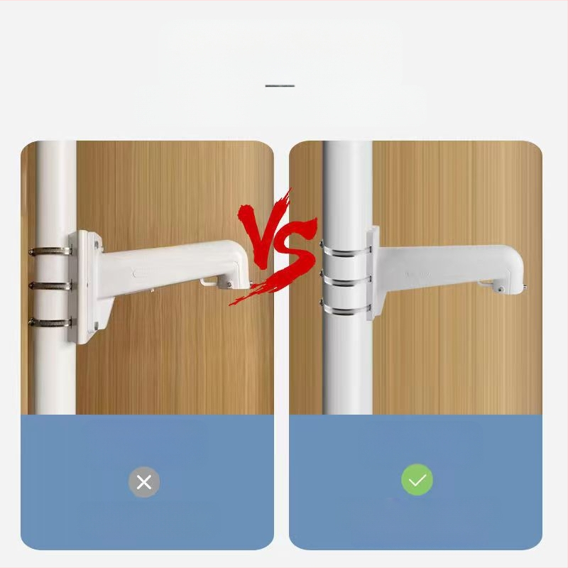 Alumiiniumisulamist jälgimiskuuliga tõstekolonni seinakinnitusklamber universaalne 1605 seinakinnituskolonni kaheotstarbeline riiul