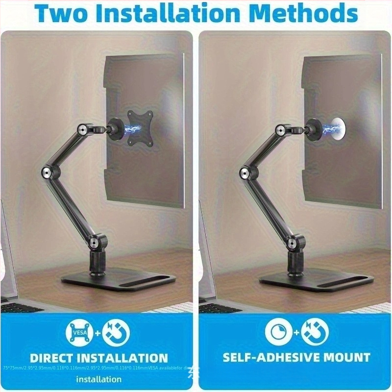 4,7–18,5 colių ekrano nešiojamas monitoriaus stovas „Vesa“ monitoriaus stovas planšetinio kompiuterio stovas