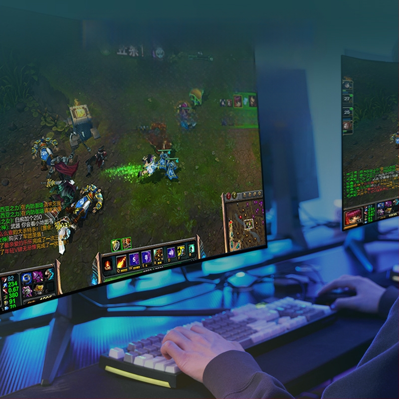 Tehase otsetarne 8K kõrglahutusega DP-kaabli versioon 1.4 mänguarvuti monitori ühenduskaabel DP-isas-isas ühenduskaabel