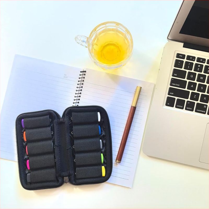 Sukeldumistarbed USB-mälupulk U-kilbiga kaasaskantav 6 kaardiga U-ketta ärikott 10 kaardiga suure mahutavusega USB-mälupulk must kaitseümbris