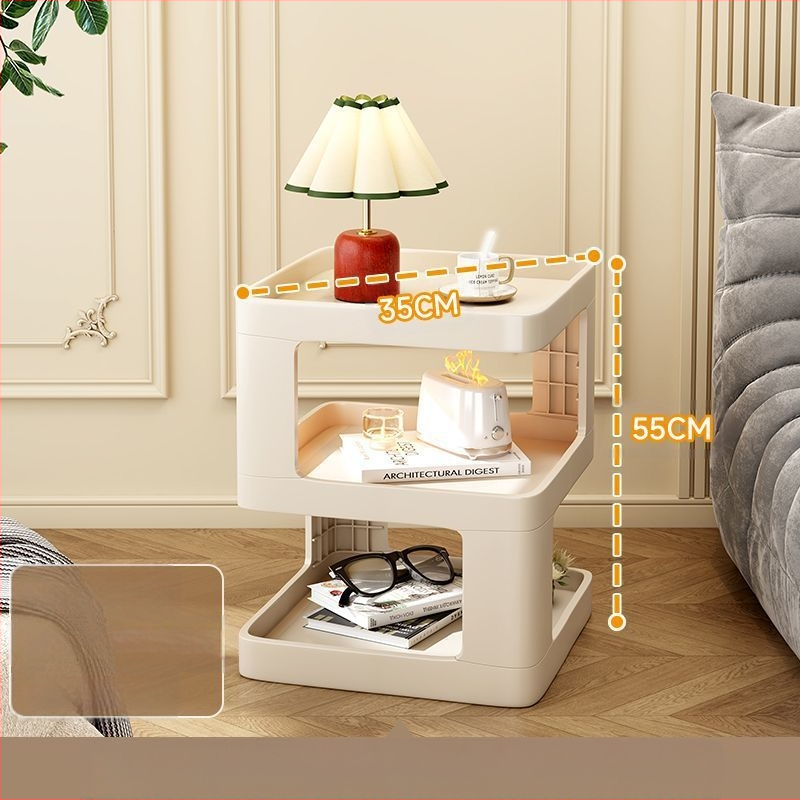 Elutoa diivan Põhjala stiilis moodne lihtne sepistatud rauast loominguline nurgalaud magamistoa külgkapp 520 kohvilaud öökapp teelaud