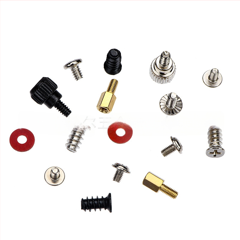 330 vnt. dėžutėje esančių kryžminių įleidžiamųjų galvučių varžtų, stalinio važiuoklės tvirtinimo varžtų, atsuktuvų kombinuotų komplektų