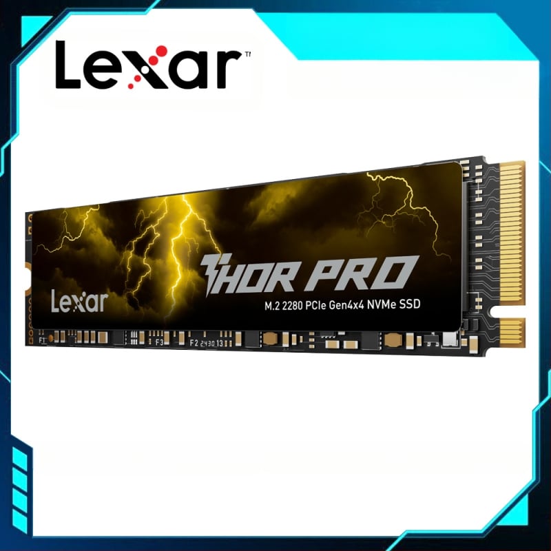 Lexar THOR PRO Raytheon 2TB SSD M.2 liides NVMe protokoll PCIe 4.0 7000MB