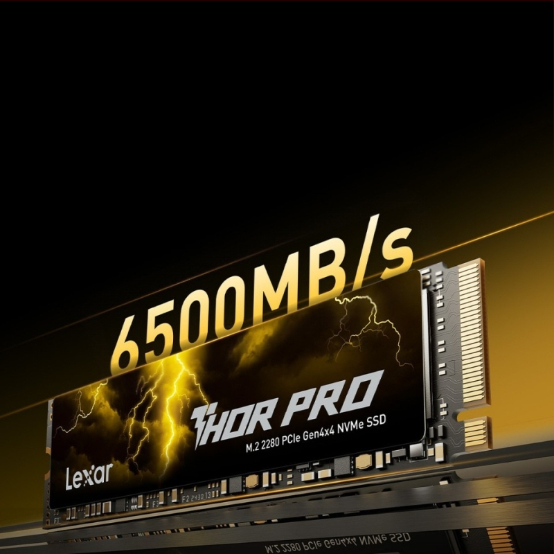 Lexar THOR PRO Raytheon 2TB SSD M.2 liides NVMe protokoll PCIe 4.0 7000MB