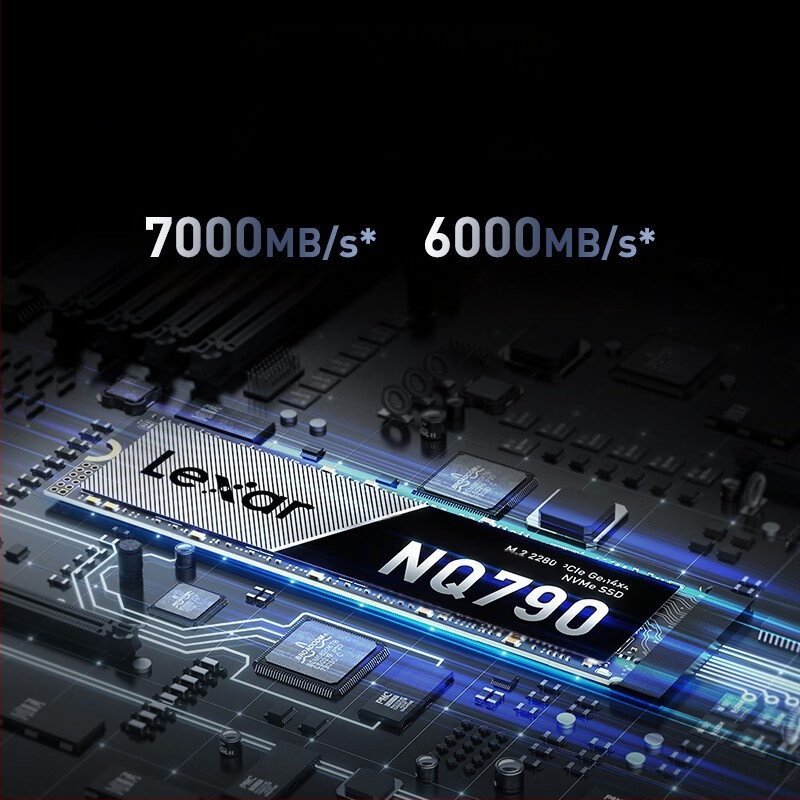 Lexar NQ 790 500G 1T 2T 4T M.2 NVMe PCIe4.0 SSD