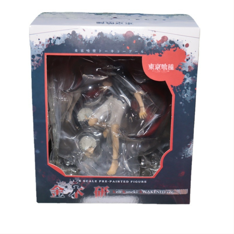 Tokyo Ghouli ühe silmaga vahetatav esimese väljaande Jin Muyani mudeli kaunistused animatsiooni käsitsi valmistatud hulgimüügist