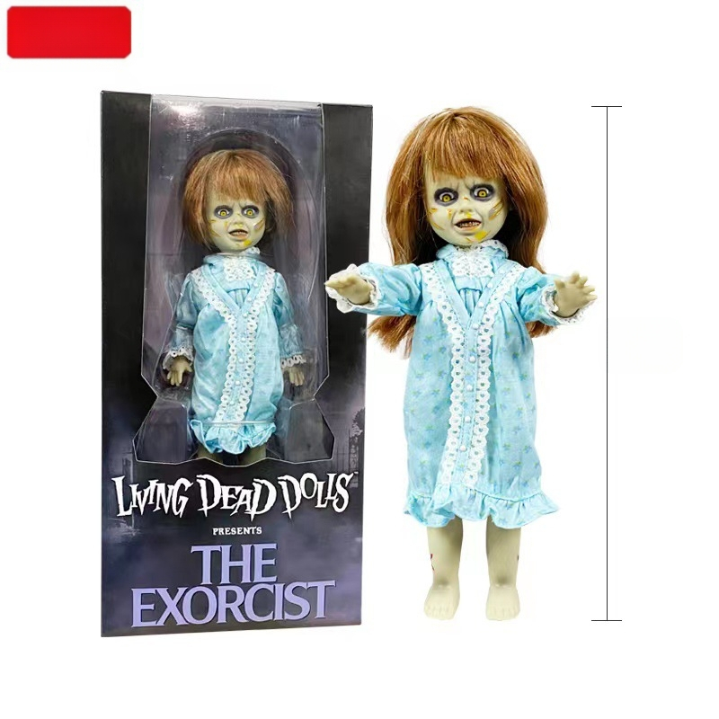 A gyártók Shangying MEZCO élőhalott babát játszanak Ördögűző Az Ex orcist anime babagyűjtemény