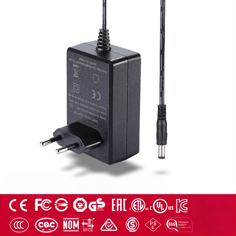 36 W europinis maitinimo šaltinis 12 V 3 A, ES sertifikuotas plaukų šalinimo instrumentas, dulkių siurblio kištuko adapteris, didelės galios įkroviklis