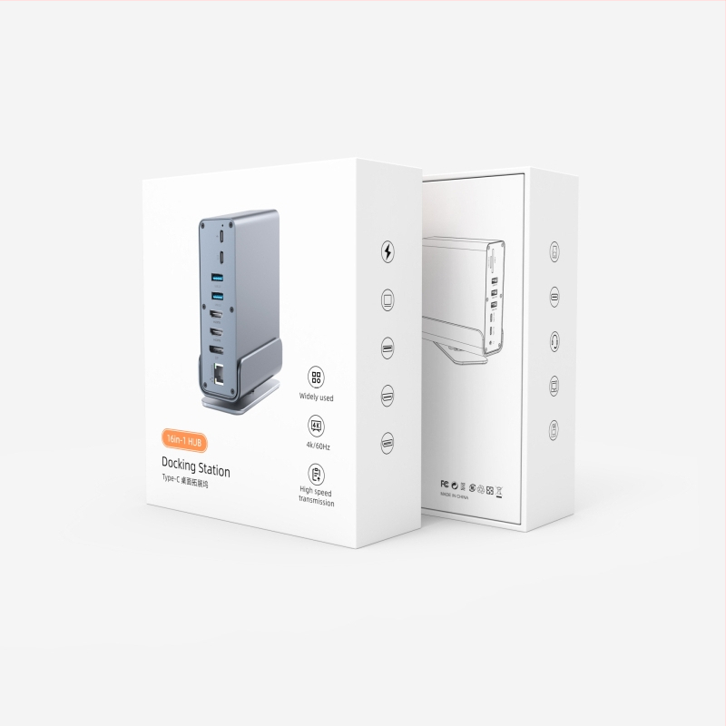 darbalaukio išplėtimo dokas USB4 ilgintuvas „Type-C“ nešiojamas kompiuteris su dvigubu HDMI jungtimi, daugiafunkcis šakotuvas, kryžminis