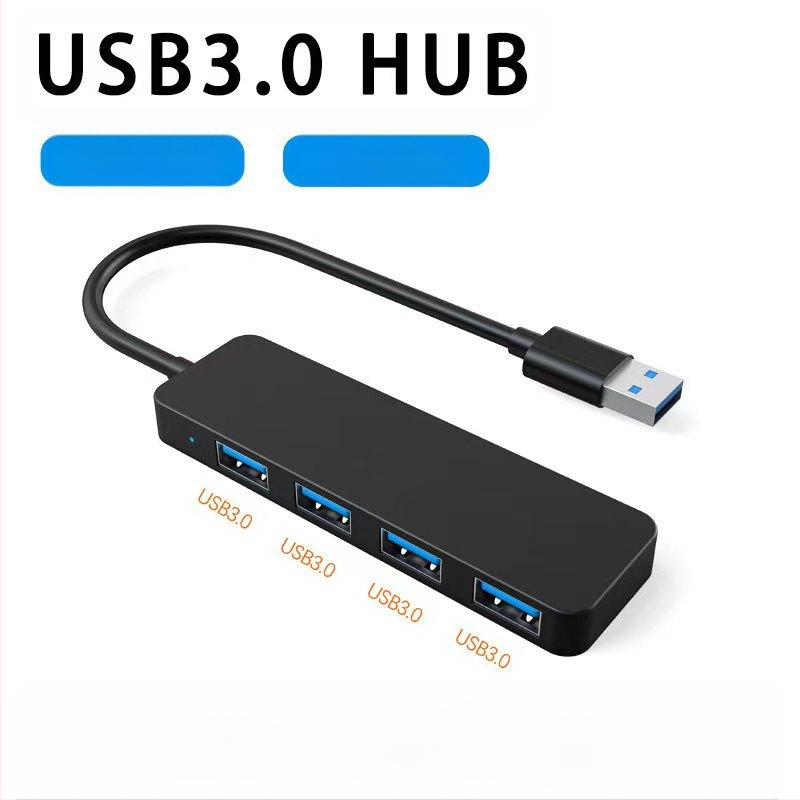 USB3.0HUB skirstytuvas ABS korpuso tarpvalstybinis, karšto pardavimo išplėtimo doko nešiojamojo kompiuterio šakotuvas