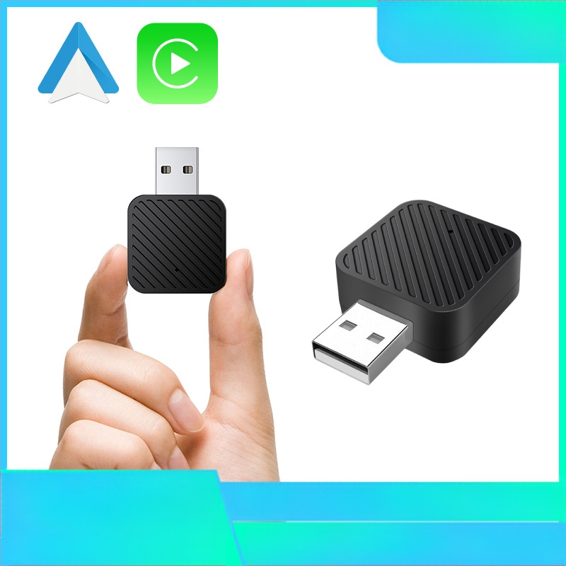 Lu Ruibao jaunais produkts — maza izmēra bezvadu Carplay Box starpsavienojums — viedais Android Auto divu vienā Apple Box