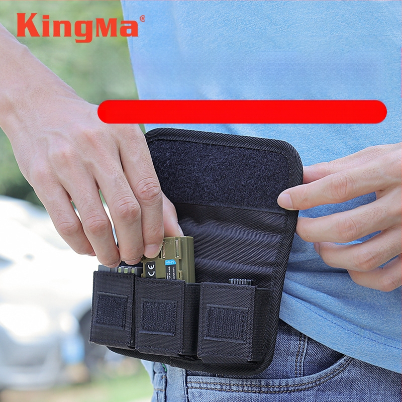 Jin kodo skaitmeninio fotoaparato akumuliatoriaus laikymo krepšys SLR akumuliatoriaus atminties kortelės laikiklis 18650 akumuliatoriaus patogus laikymo krepšys