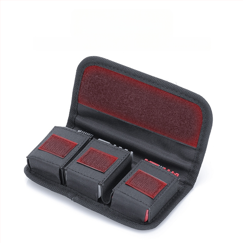 Jin kodo skaitmeninio fotoaparato akumuliatoriaus laikymo krepšys SLR akumuliatoriaus atminties kortelės laikiklis 18650 akumuliatoriaus patogus laikymo krepšys