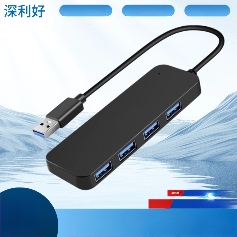 Számítógép USB hosszabbító Type-c bővítő dokkoló hub bővítő hub asztali 3.0 hub 4 port merevlemezzel